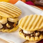 Croque Gourmand au chocolat et banane