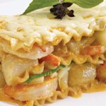 Lasagnes Thaï aux Fruits de Mer et fromage