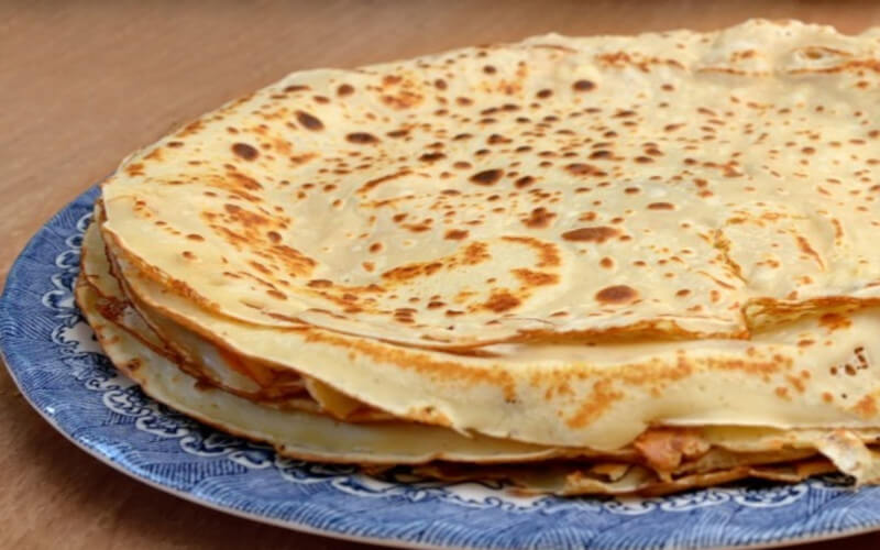 Pâte à crêpes salées rapide et facile à préparer