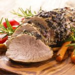 Rôti de veau et sa petite crème aux noisettes