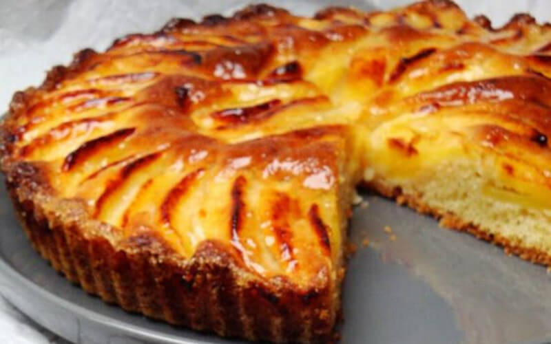 Tarte suisse aux pommes si facile à cuisiner