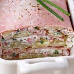 Terrine de jambon au chèvre et pomme de terre
