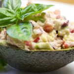 Avocats farcis aux rillettes de thon entrée express