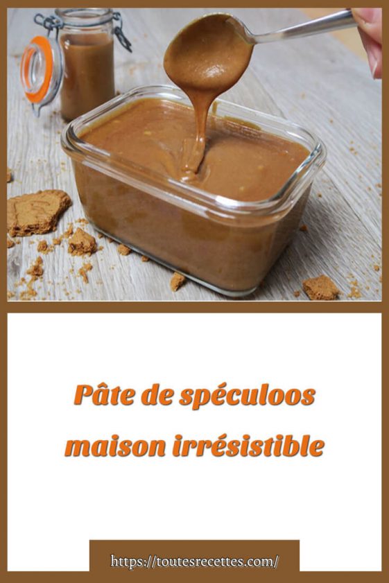 Pâte de spéculoos maison irrésistible Toutes Recettes