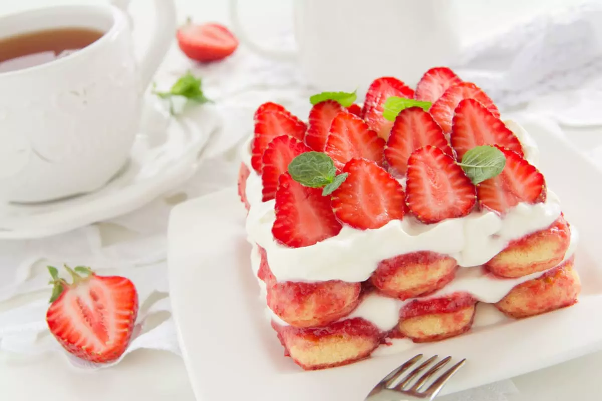 Tiramisu aux fraises facile à faire