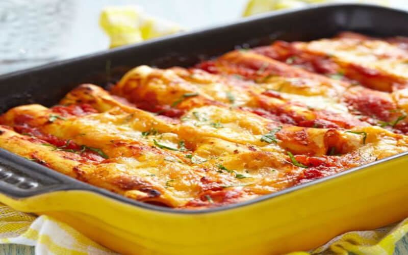 Cannelloni viande hachée à la sicilienne