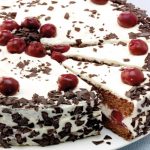 Gâteau forêt-noire pour un réveillon de noël inoubliable