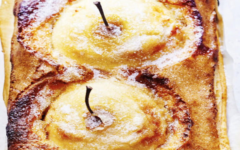 Tarte aux pommes fondantes et crème d'amandes