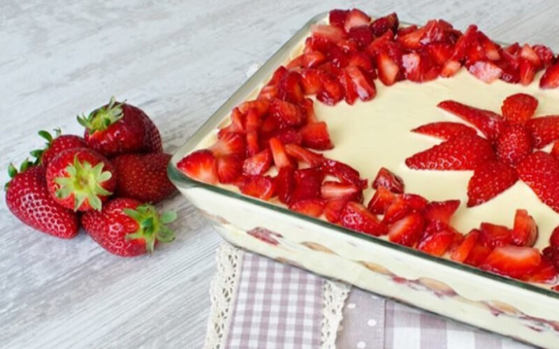 Recette tiramisu fraises mascarpone