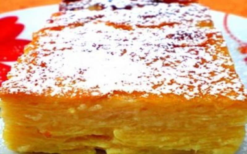 Gâteau invisible pomme-poire facile à faire