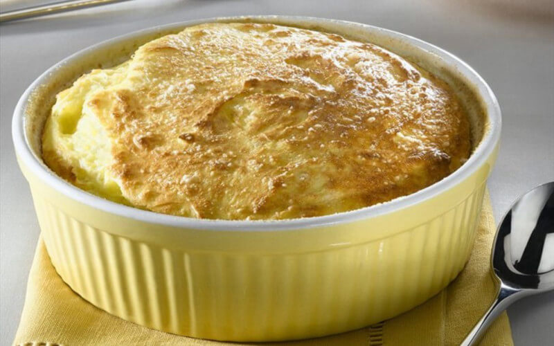 Soufflé de pommes de terre au fromage Aérien et léger