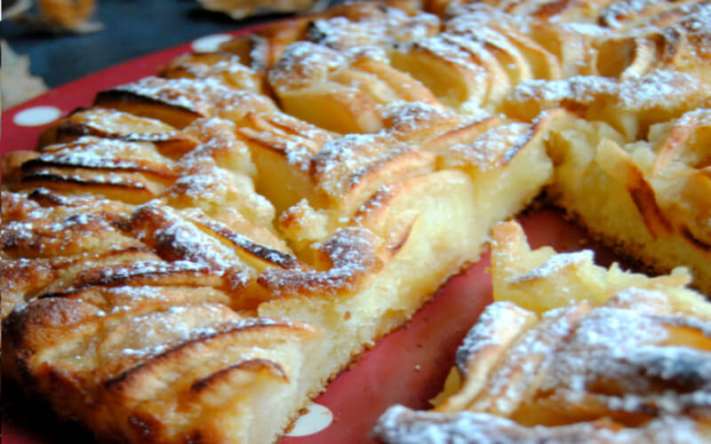 Tarte suisse aux pommes très facile à réaliser