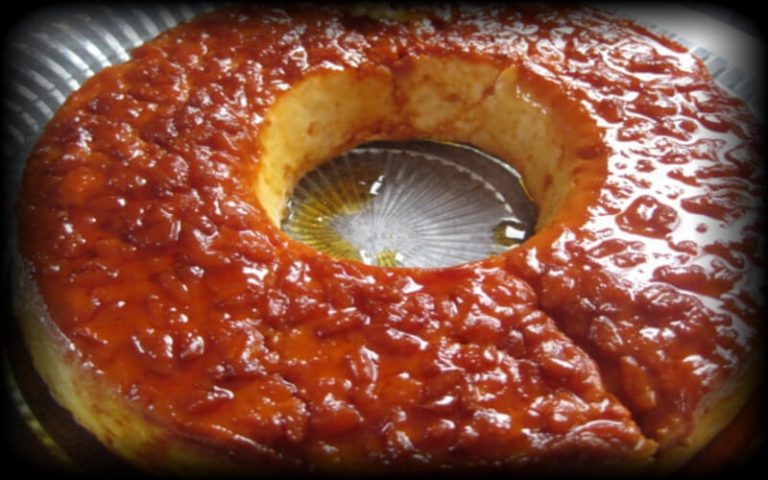 Gâteau de riz au caramel et vanille Un vrai régal
