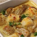 Gratin de noix de Saint-Jacques Facile à réaliser