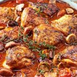 Poulet à l’italienne « Pollo alla Cacciatora »