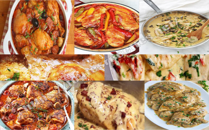 10 Idées recettes pour Cuisiner le poulet