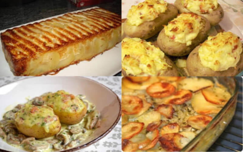 10 recettes de pommes de terre faciles