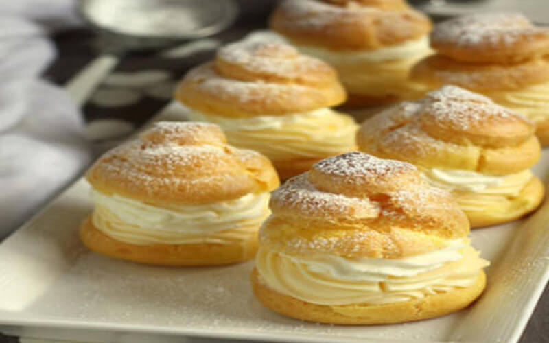 Choux crème pâtissière chantilly recette facile