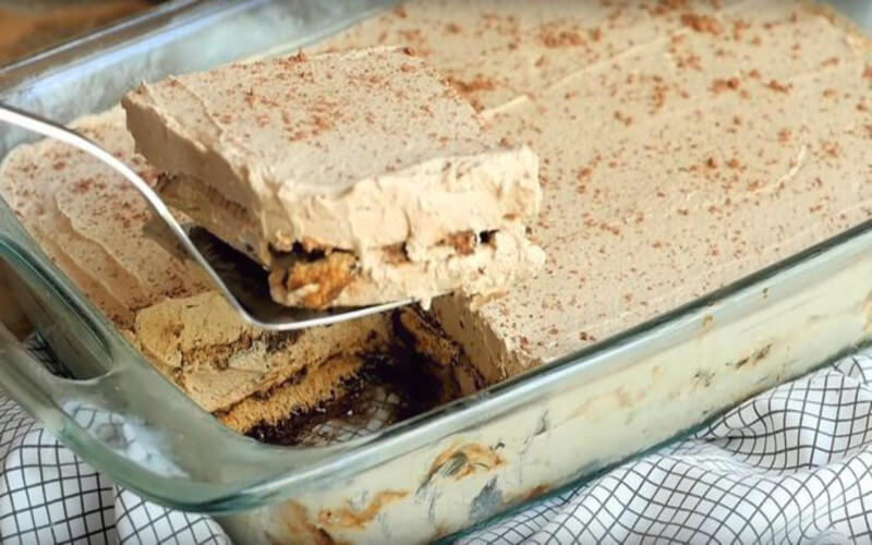 Gâteau au café dessert froid sans cuisson