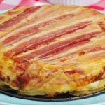 Gâteau invisible de pommes de terre à la raclette