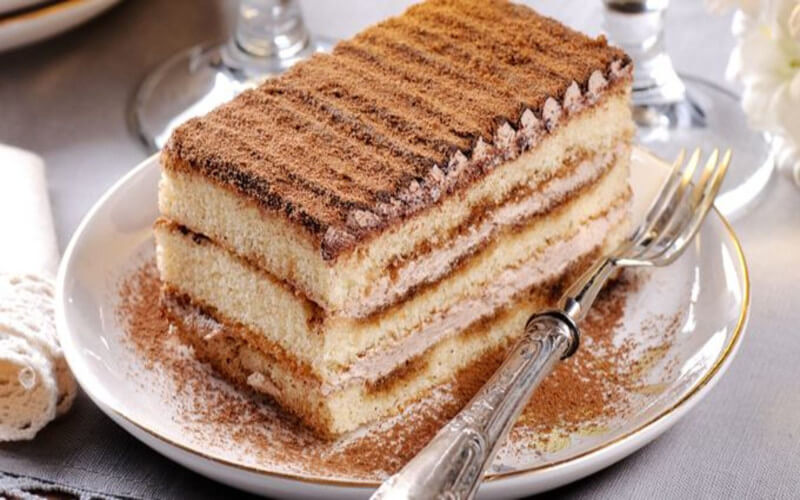 Tiramisu au spéculoos pâtisserie traditionnelle italienne