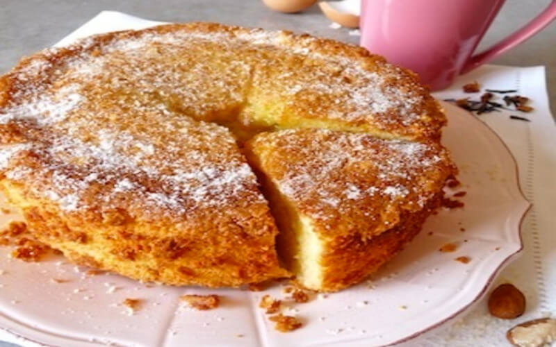 Gâteau sans gluten citron-amande au coeur fondant