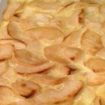 Gratin de pommes dessert économique
