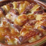 Gratin franc-comtois à la Morteau plat savoureux