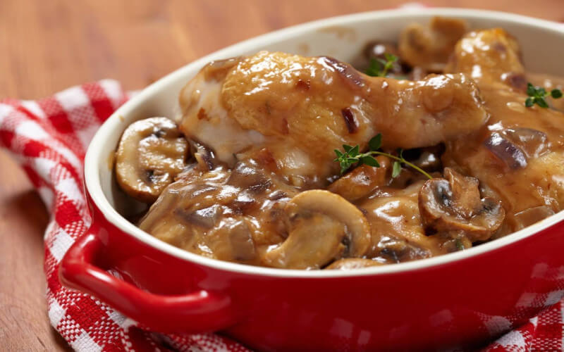 Poulet Chasseur plat savoureux d’origine italienne