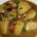 Ragoût de pommes de terre au lard "ragoût bâtard"