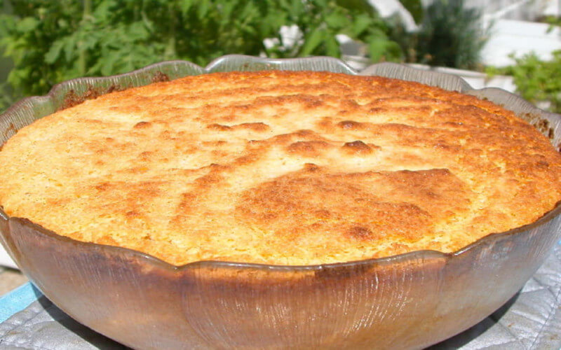 Soufflé aux pommes à la cannelle dessert léger