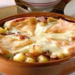 Tartiflette à l'ancienne plat traditionnel