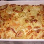 Gratin de pommes de terre au Morbier