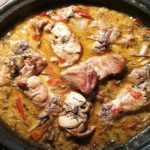 Lapin à l'italienne moelleux à l'intérieur et doré à l'extérieur