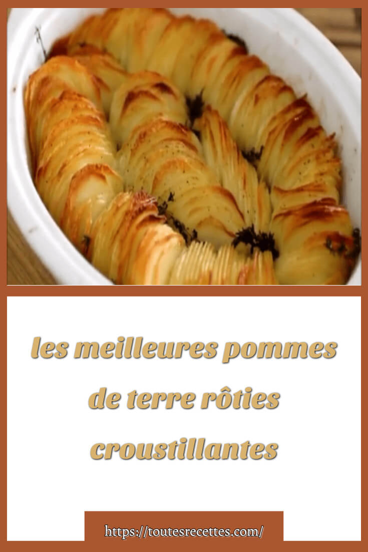 Pommes de terre rôties croustillantes – Toutes Recettes
