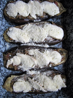 Comment préparer les Aubergines gratinées etape3