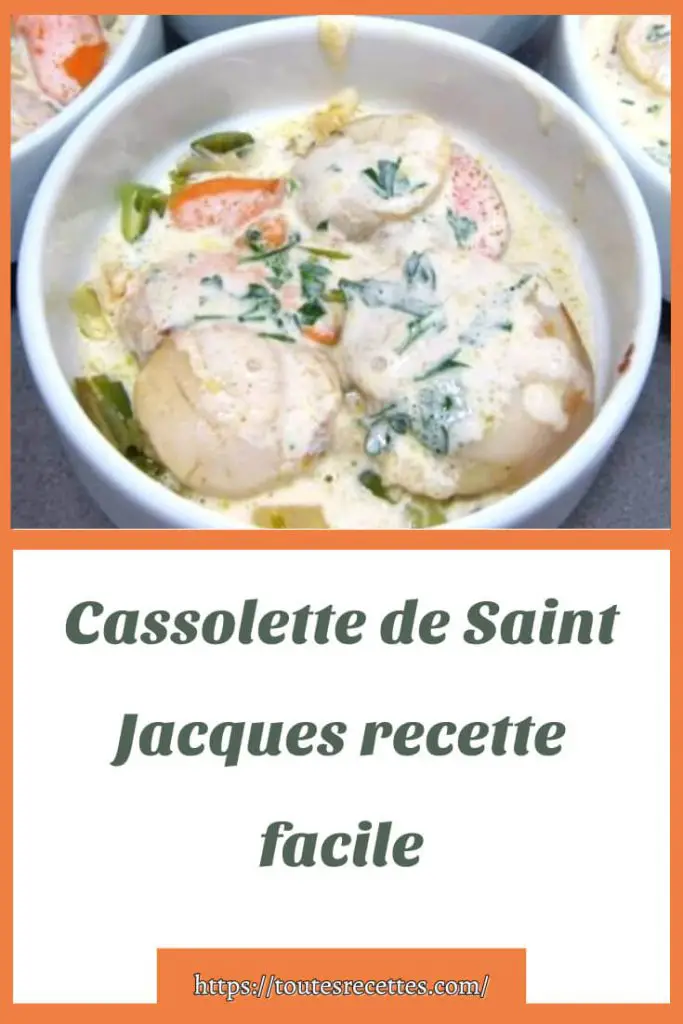 Comment préparer la Cassolette de Saint Jacques et crevettes roses