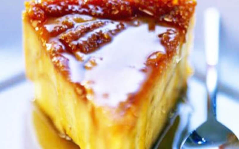 Flan de semoule au caramel très délicieux