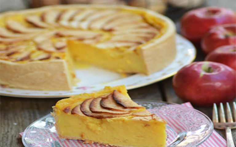 Flan pâtissier aux pommes dessert d’Automne par excellence