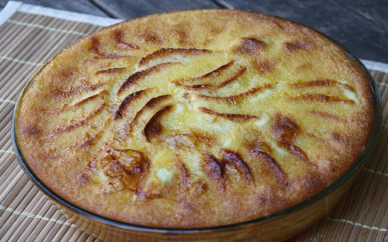 Gâteau moelleux à la pomme de ma grand-mère