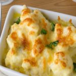 Gratin de fenouil et chou-fleur plat léger