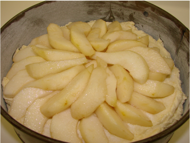 Comment préparer le GÂTEAU FONDANT AUX POIRES  etape 1