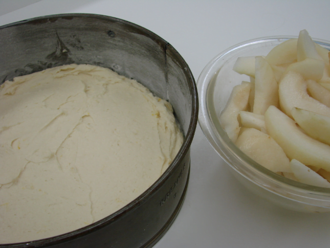 Comment préparer le GÂTEAU FONDANT AUX POIRES  etape 2