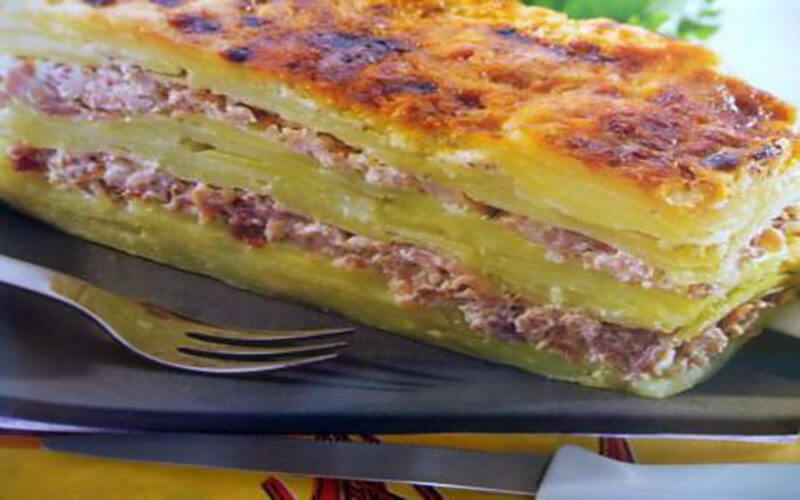 Lasagnes de pommes de terre plat gourmand