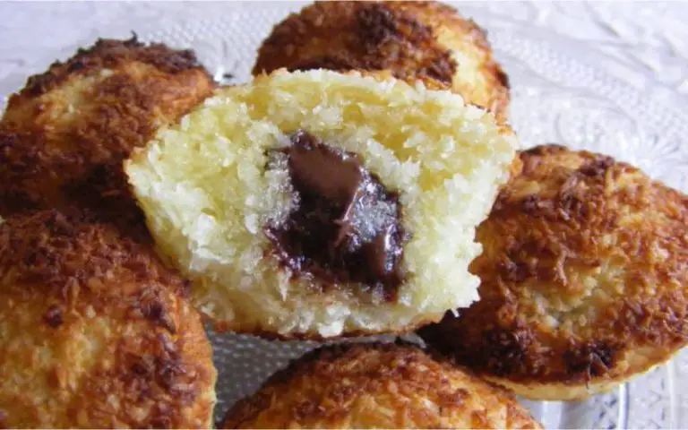 Muffins à la noix de coco  cœur de chocolat moelleux