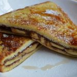 Pain perdu au chocolat et à la banane