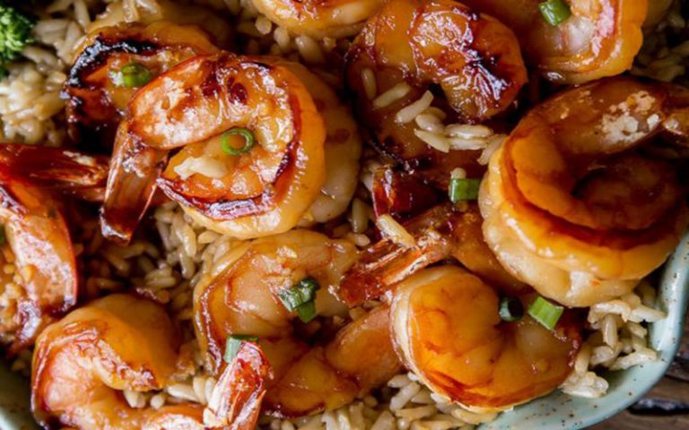 Crevettes à l’Ail et au Miel Prêtes en 20 minutes