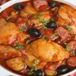 Sauté de poulet au chorizo