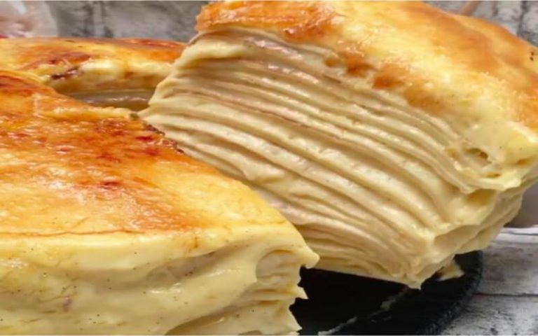 le gâteau « crêpes brûlées »