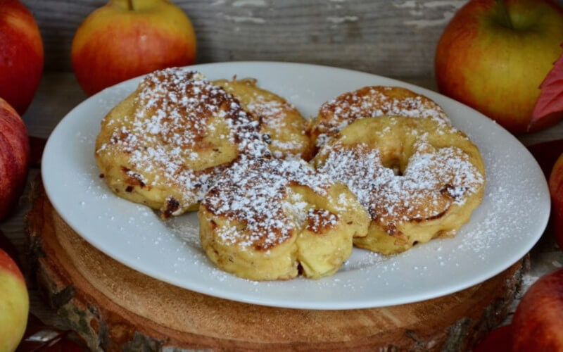 Beignets aux pommes express sans friture